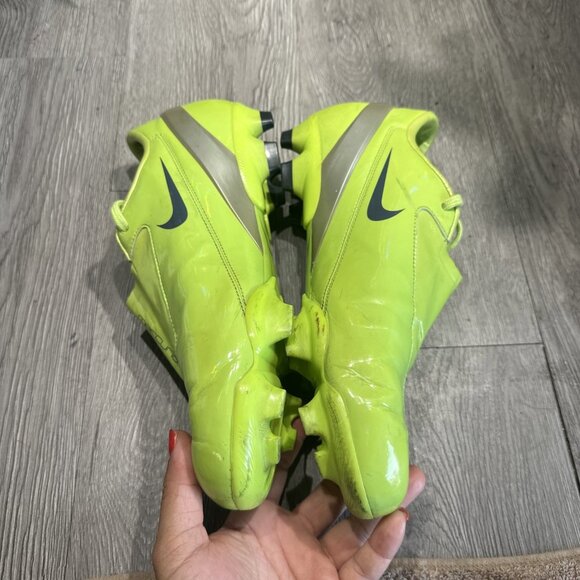 RARE Nike Mercurial Steam II FG Soccer Cleats US 9.5 Citron Green  317730-301 08 main image 5